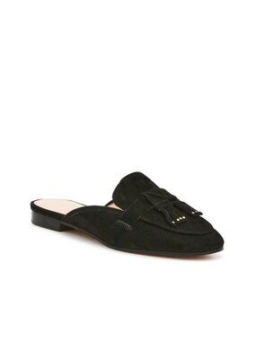Kate Spade BNWT "Berkley" Slip On Mule Women Slide Black Suede